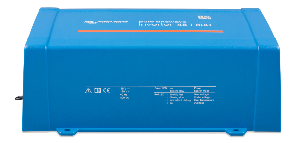 Inverter 48V 800VA 120V VE.Direct NEMA  5-15R (front) 