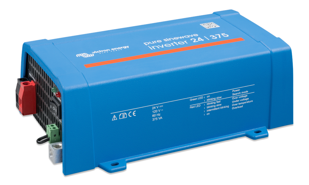 Inverter 24V 375VA 120V VE.Direct NEMA 5-15R (right) 