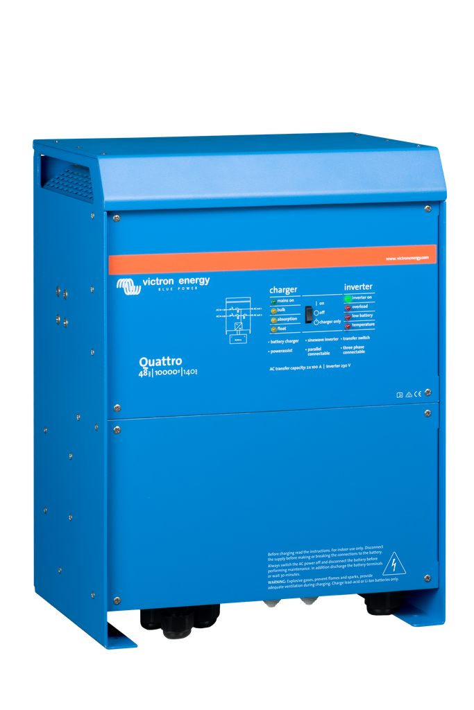 Quattro 48V 10000VA 140A 230V (right) 