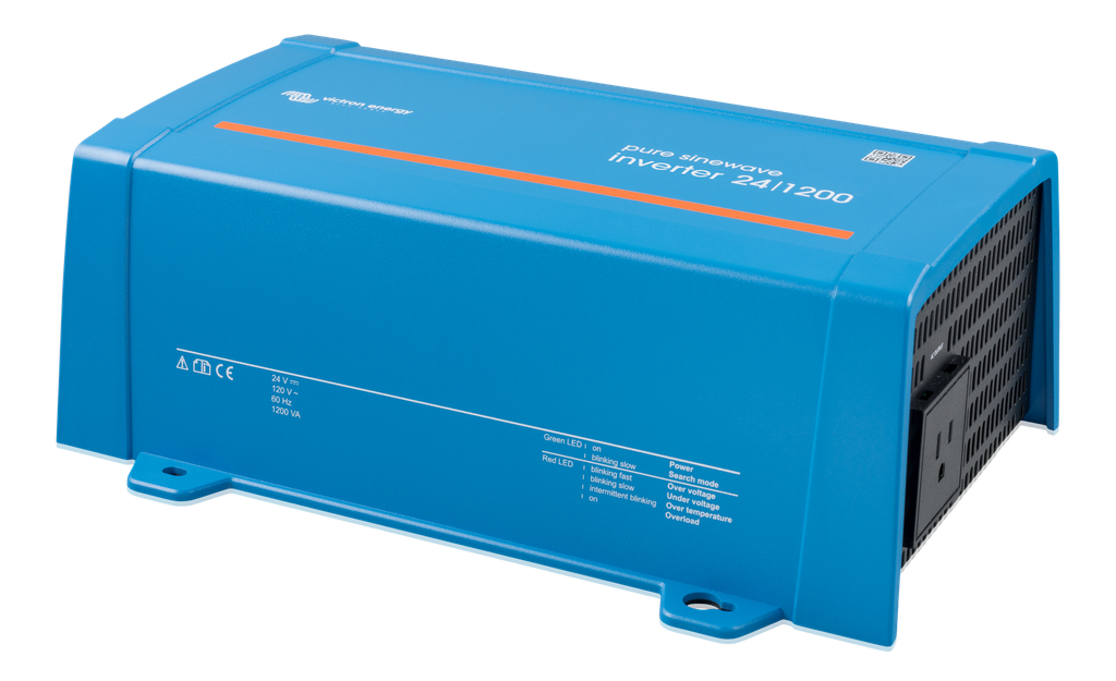 Inverter 24V 1200VA 120V VE.Direct NEMA (left) 