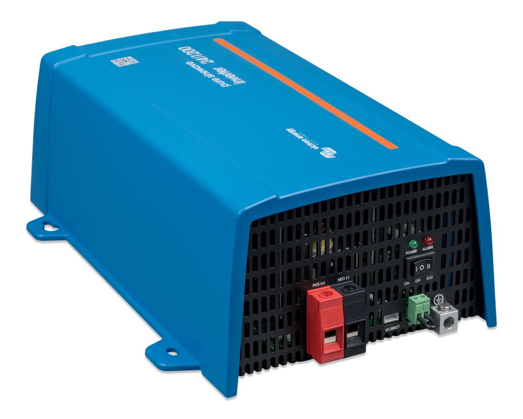 Inverter 24V 1200VA 120V VE.Direct NEMA GFCI (right) 