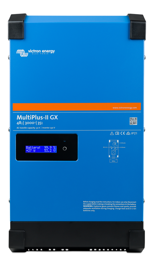 MultiPlus-II 48V 3kVA 35-32 230V GX (frontal)