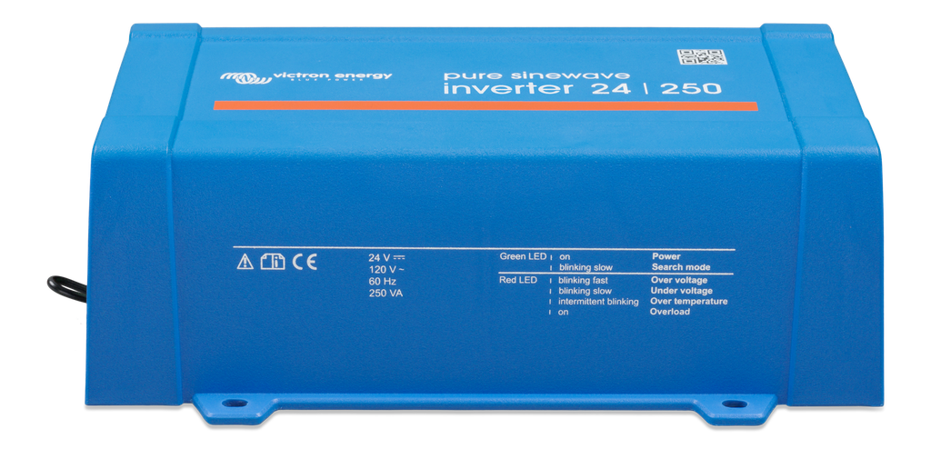 Inverter 24V 250VA 120V VE.Direct NEMA 5-15R (front) 