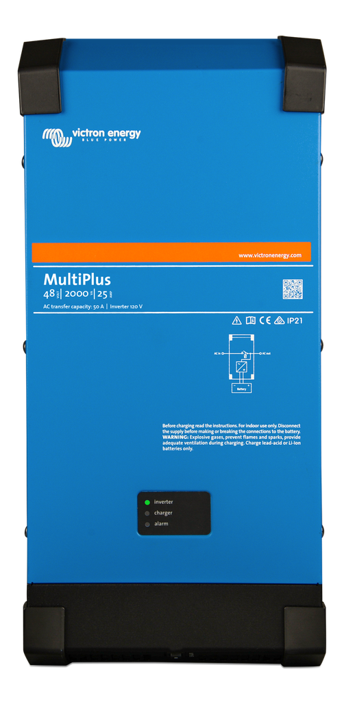 MultiPlus 48/2000/25-50 120V VE.Bus (front) 