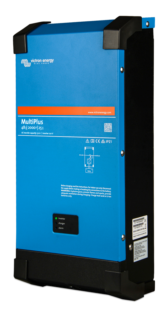 MultiPlus 48/2000/25-50 120V VE.Bus (left) 