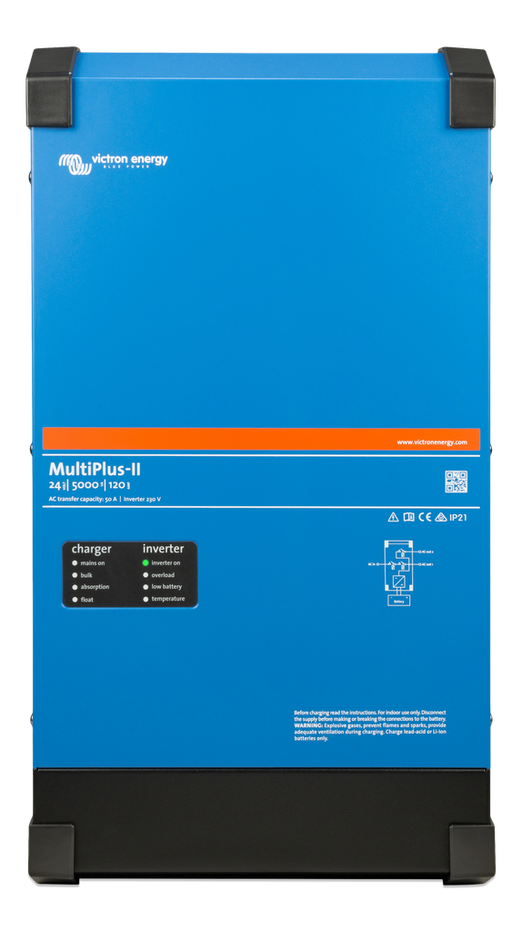 MultiPlus-II 24V 5kVA 120-50 230V (front) 