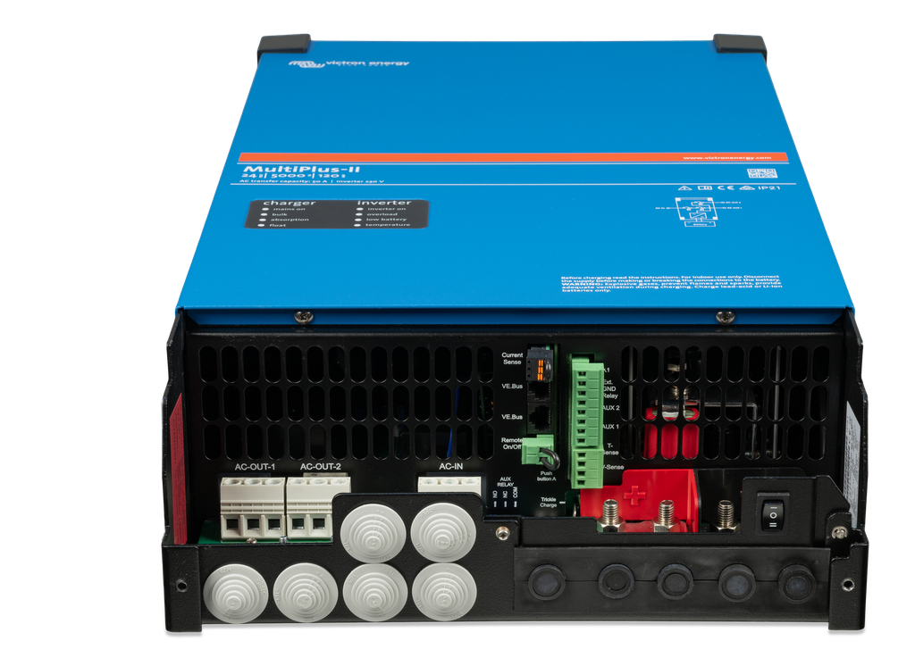 MultiPlus-II 24V 5kVA 120-50 230V (connections-total) 