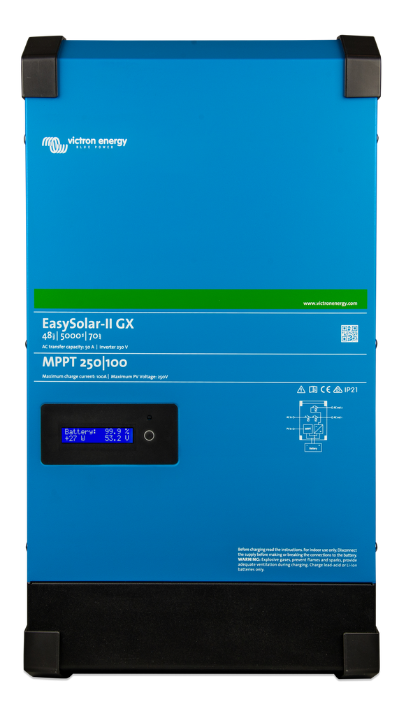 EasySolar-II GX 48V 5000VA (front) 