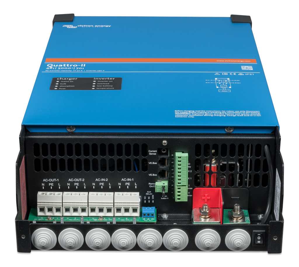 Quattro-II 48/5000/70-50/50 (connector open bottom) 