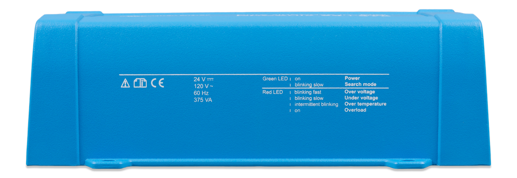 Inverter 24V 375VA 120V VE.Direct (side) 