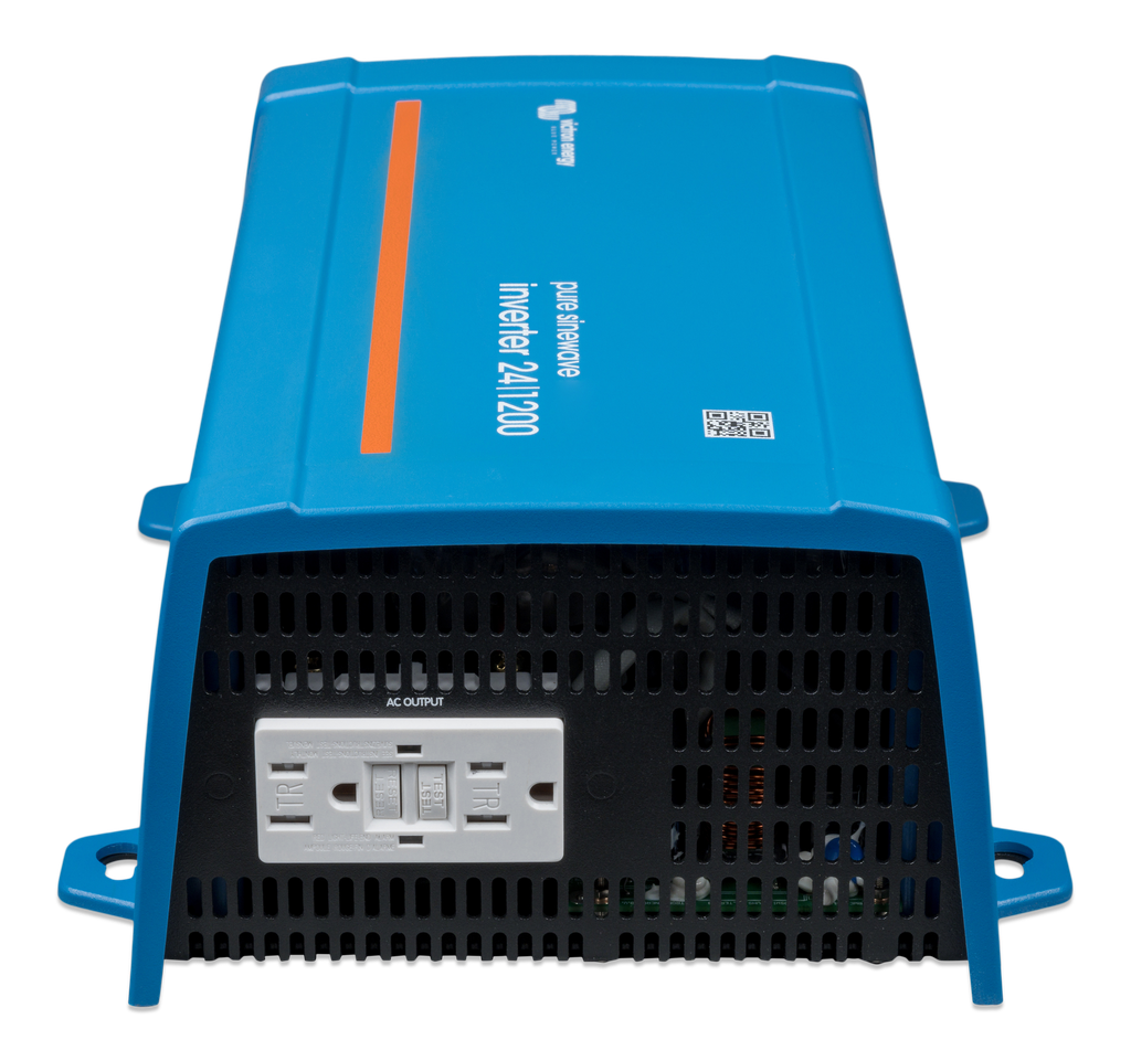 Inverter 24V 1200VA 120V VE.Direct NEMA GFCI (rear) 