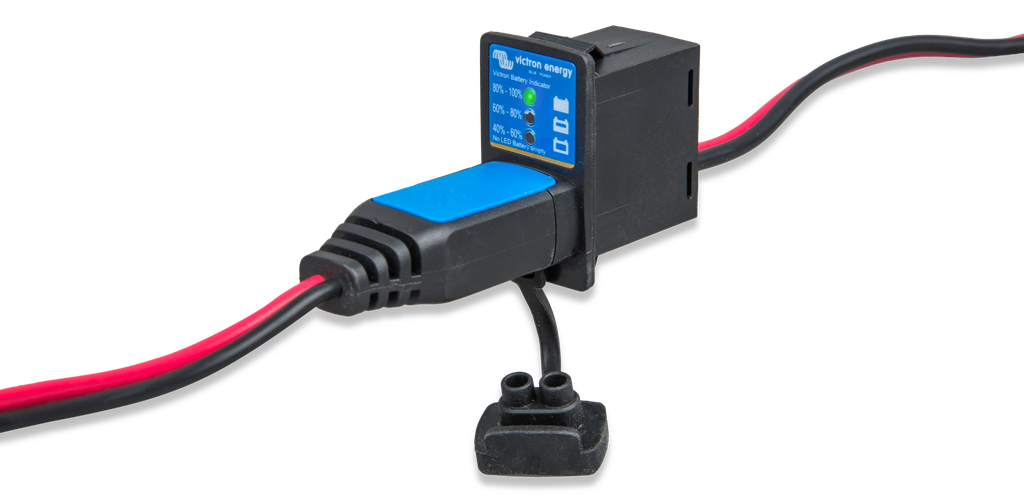 Battery indicator panel (connected)