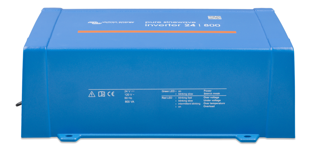 Inverter 24V 800VA 120V VE.Direct NEMA 5-15R (front) 