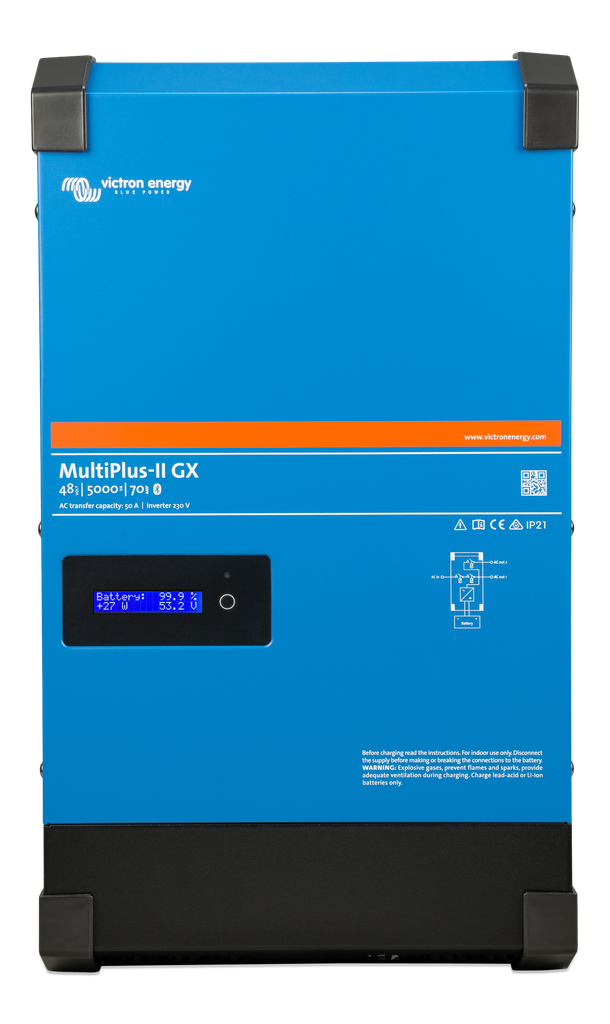 MultiPlus-II 48V 5kVA 50-70 230V GX (front) 