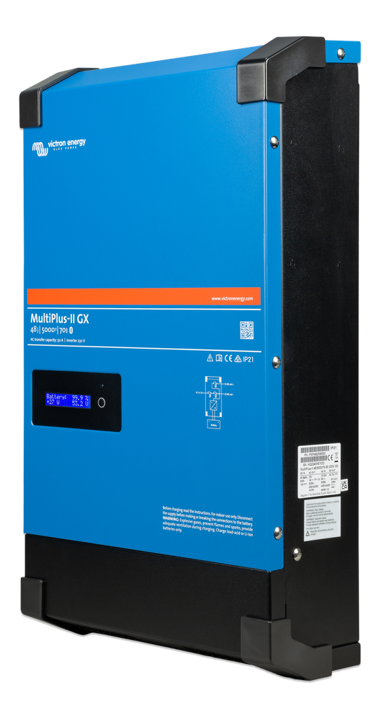 MultiPlus-II 48V 5kVA 50-70 230V GX (left) 