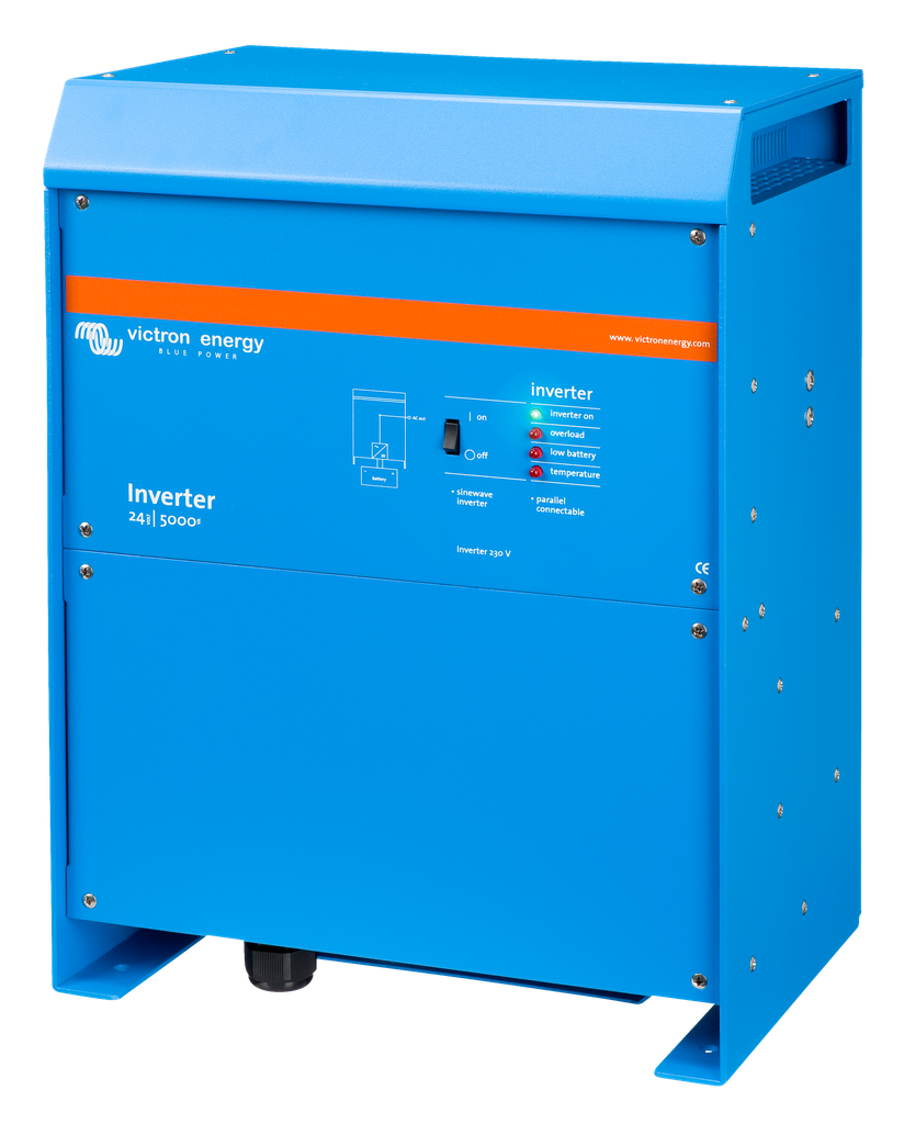 Inverter 24V 5000VA (left) 