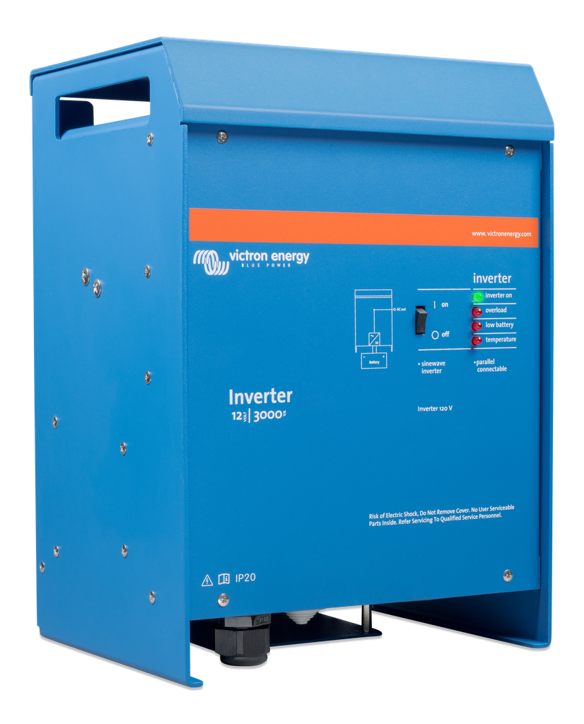 Inverter 12V 3000VA 120V VE BUS (right) 