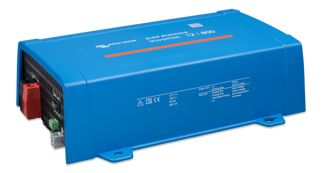 Inverter 12V 800VA 120V VE.Direct NEMA 5-15R (right) 