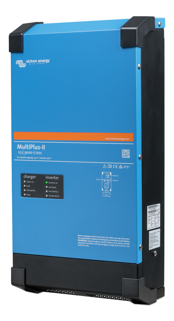 MultiPlus-II 12V 3kVA 120-32 230V (left) 