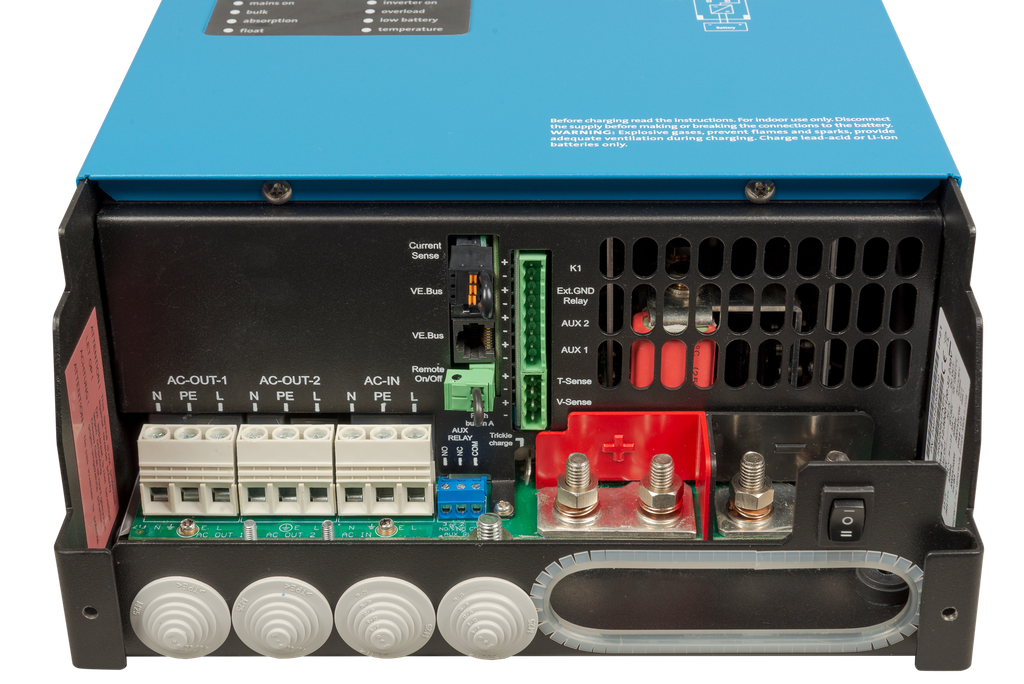 MultiPlus-II 12V 3kVA 120A (connections) 
