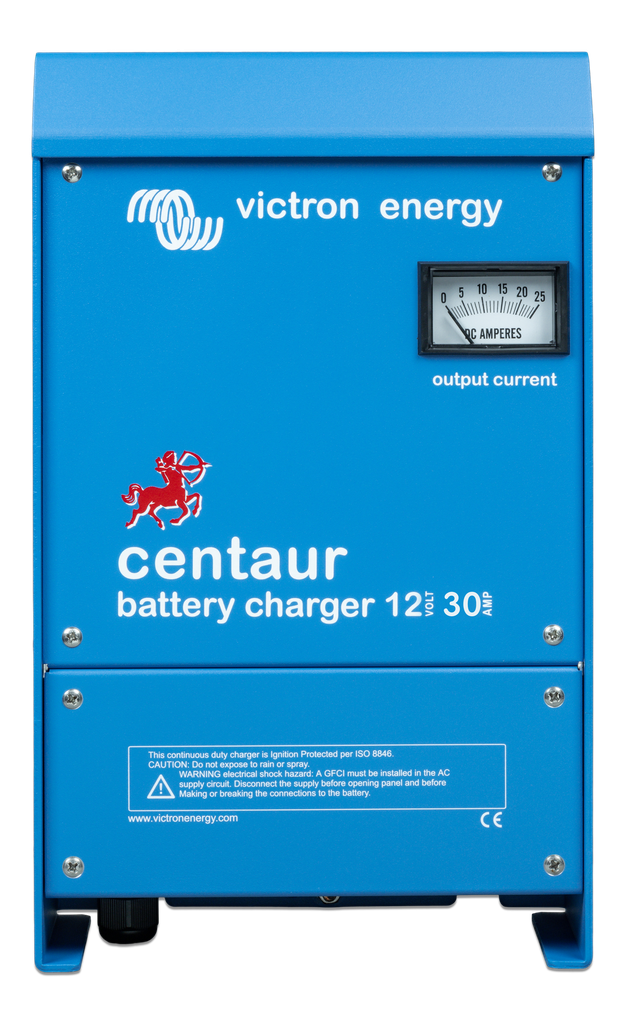 Centaur Charger 12V 30A (3) 120-240V (front) 