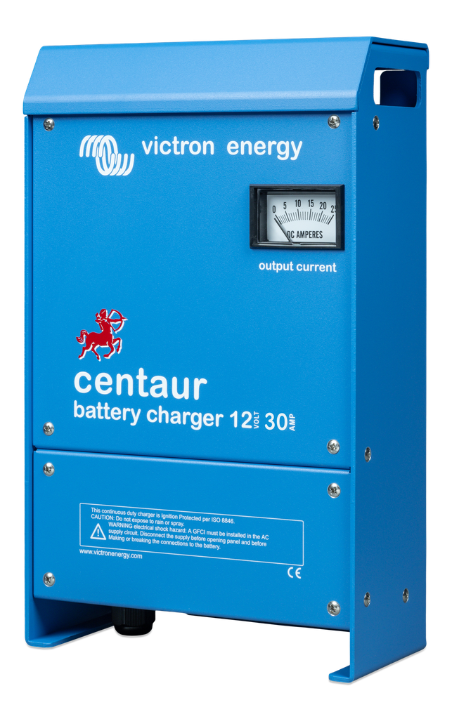 Centaur Charger 12V 30A (3) 120-240V (left) 