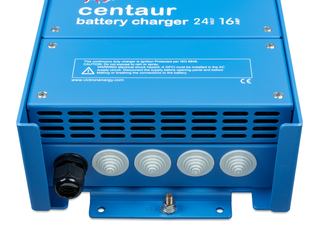 Centaur Charger 24V 16A (3) 120-240V (conn) 