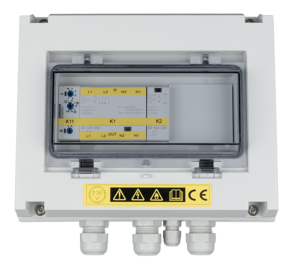 VE Transfer Switch 10kVA (top) 