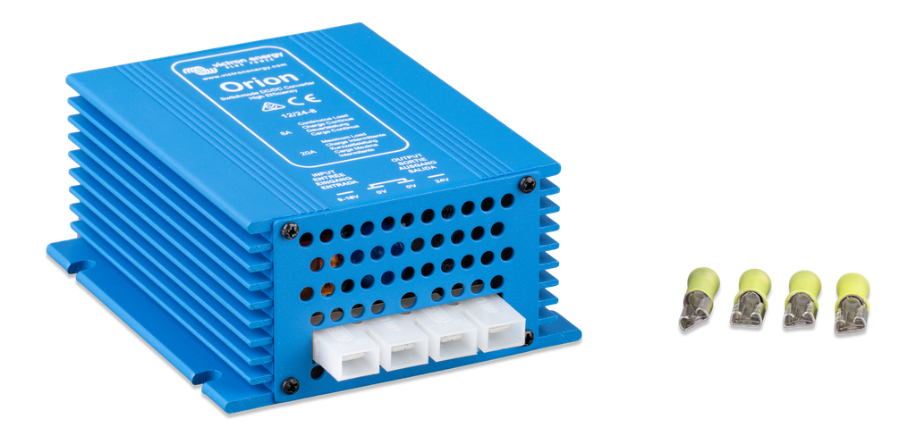 Orion 12/24-8 DC-DC converter IP20 (right) 