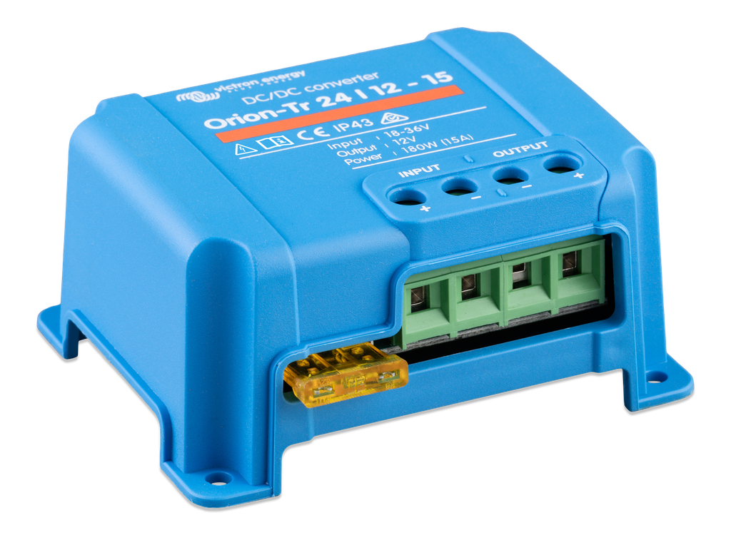 Orion-Tr 24/12-15 (180W) DC-DC converter (right) 
