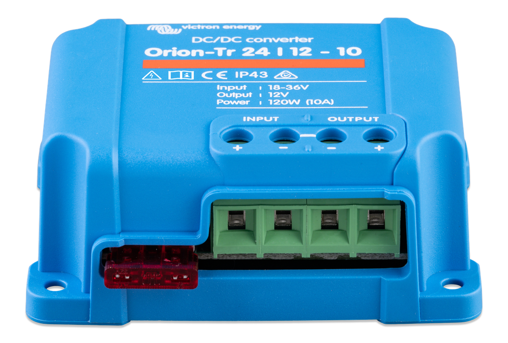 Orion-Tr 24/12-10 (120W) DC-DC converter (front) 