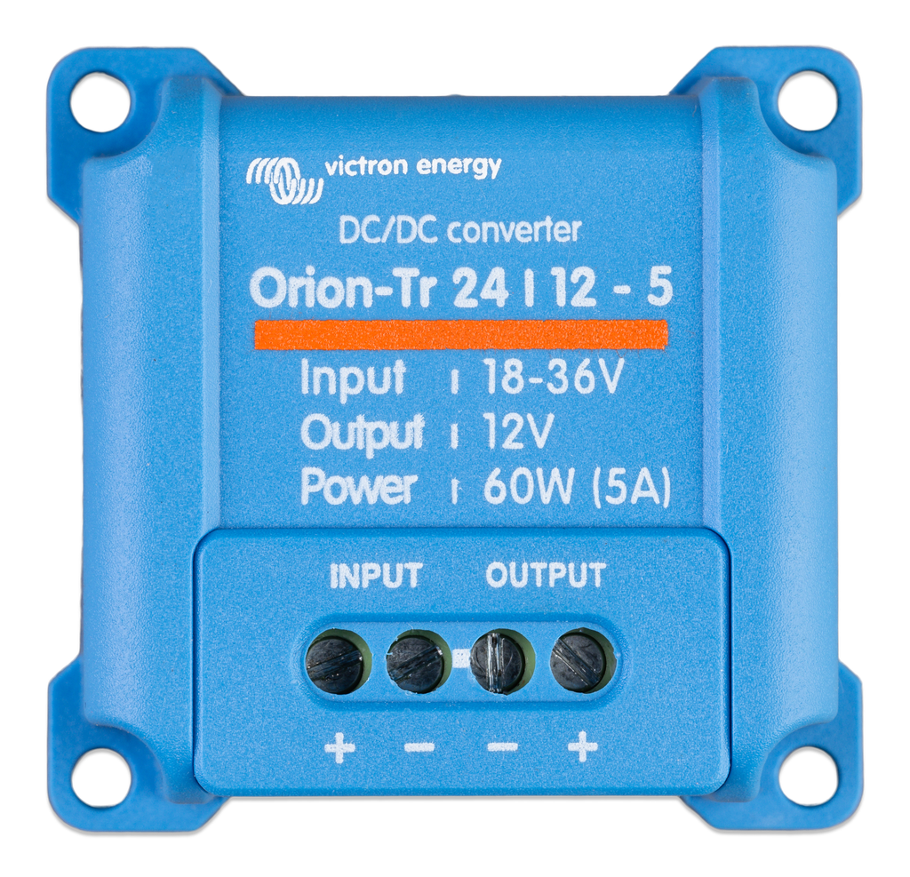 Orion-Tr 24/12-5 (60W) DC-DC converter (top) 
