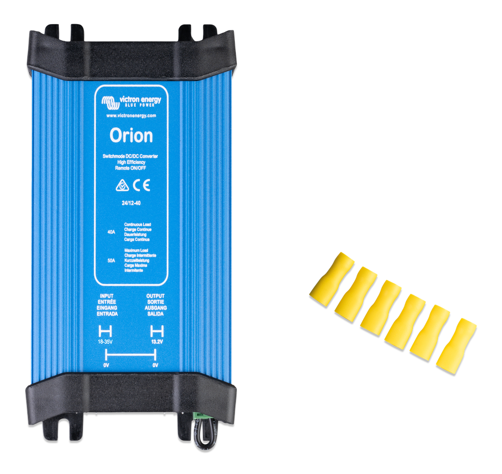 Orion 24/12-40A DC-DC converter (Uout=13,2V) (top) 