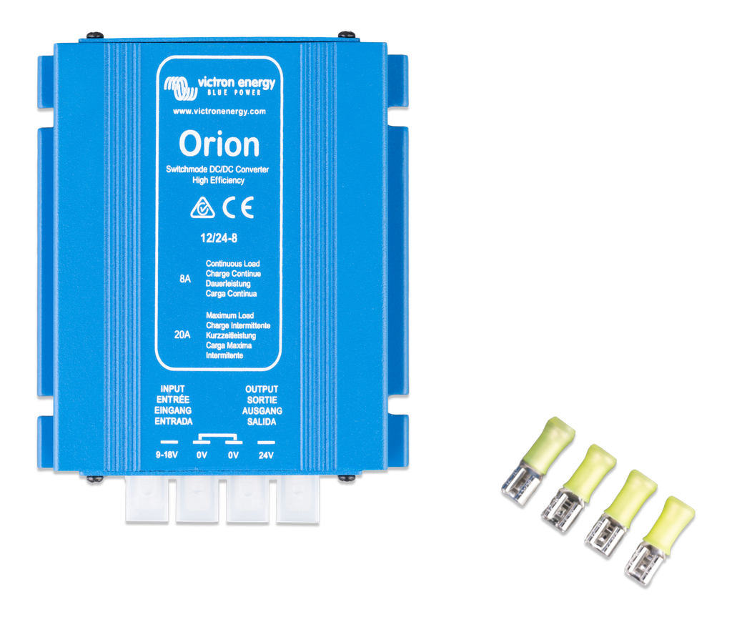 Orion 12/24-8 DC-DC converter IP20 (top) 