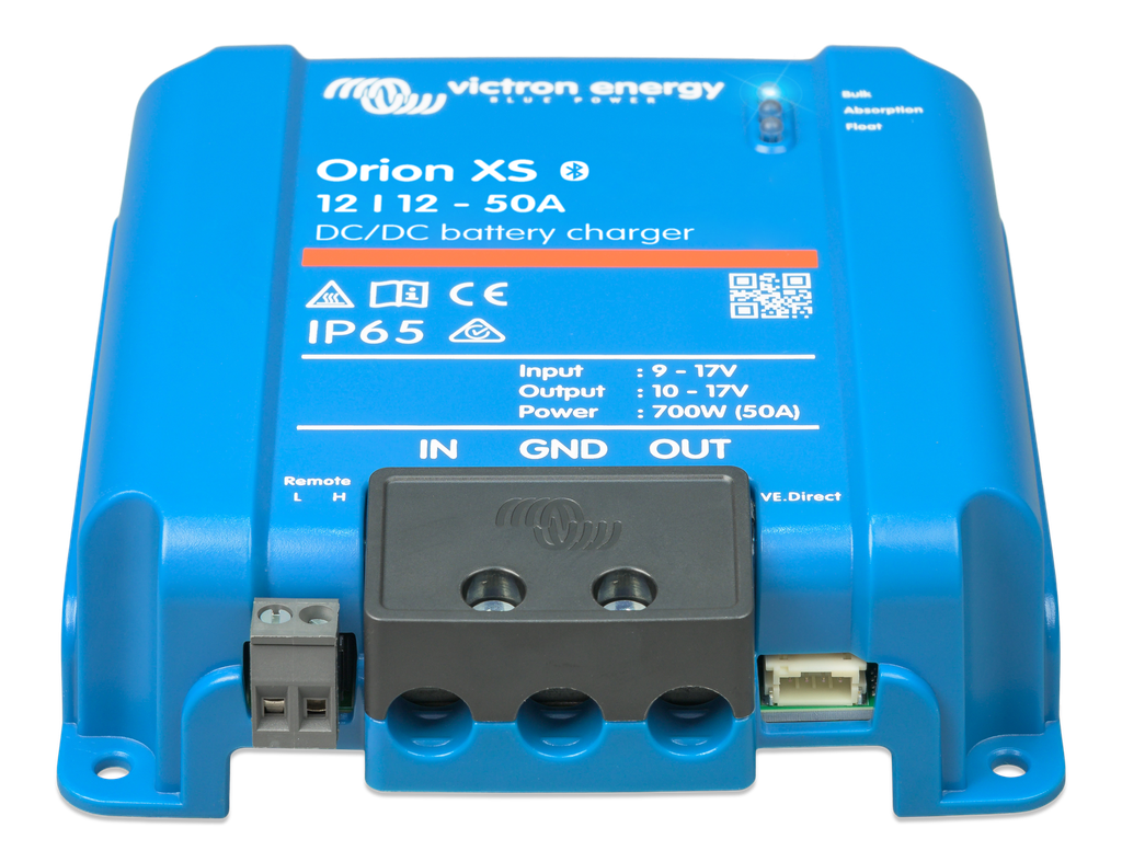 Orion XS 12/12-50A DC-DC battery charger (front) 