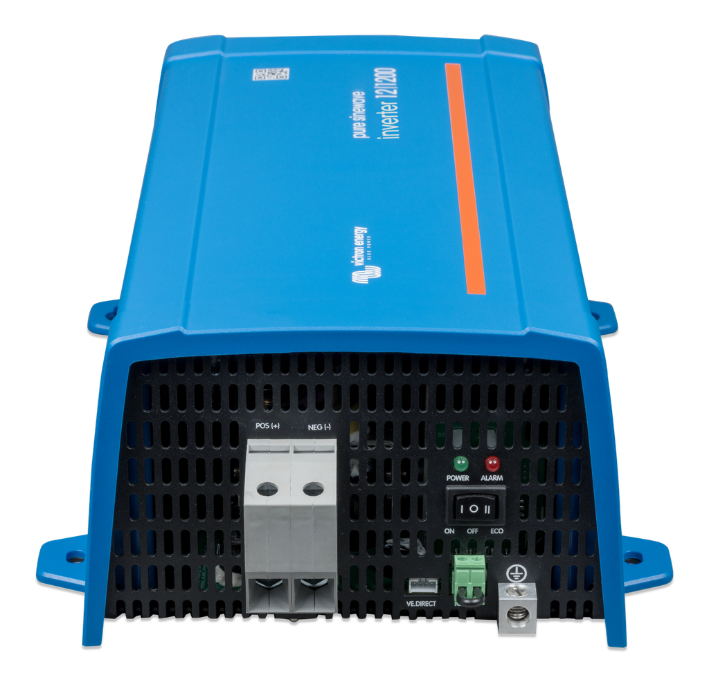 Inverter 12V 1200VA 120V VE.Direct NEMA GFCI (front) 