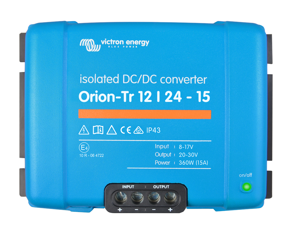 Orion-Tr 12/24-15A 360W isolated (top) 
