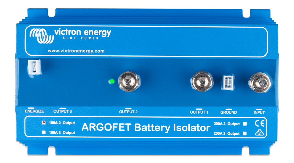 Argofet 100-2 Two batteries 100A (top) 