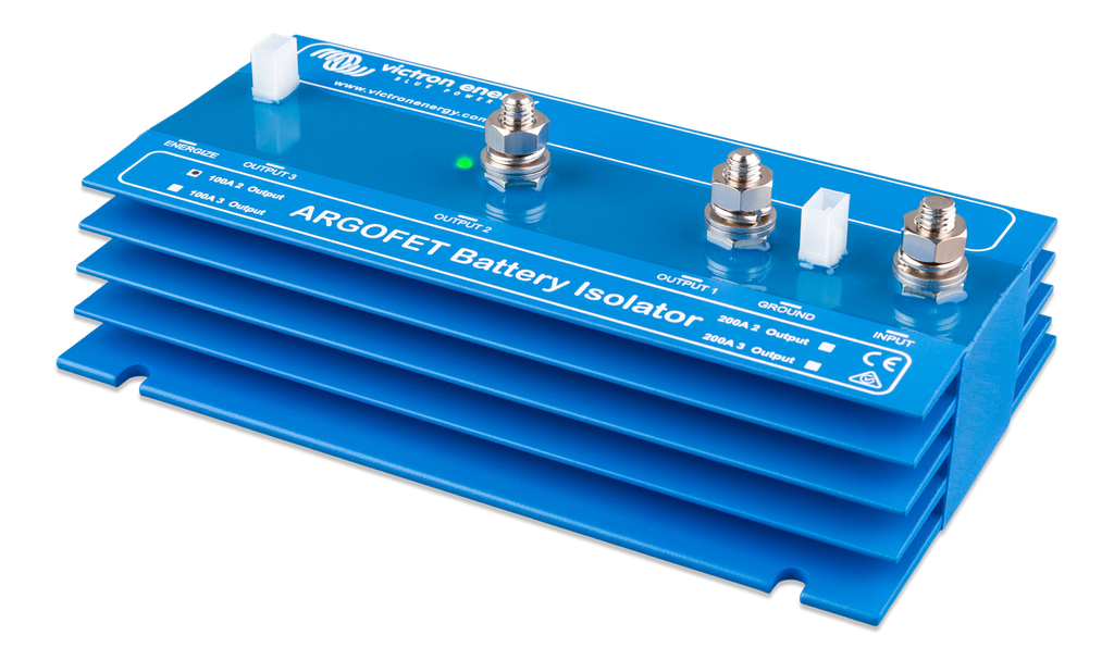 Argofet 100-2 Two batteries 100A (left) 