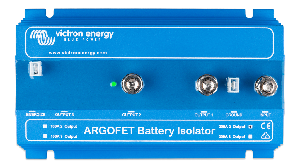 Argofet 200-2 Two batteries 200A (top) 