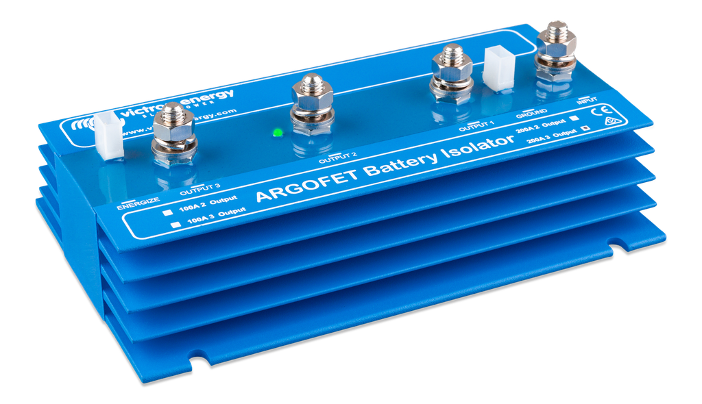 Argofet 200-3 Three batteries 200A (right) 