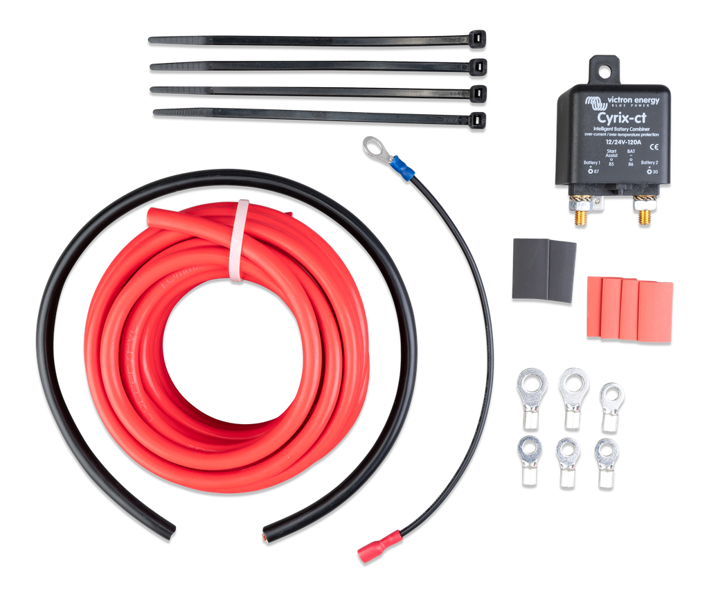 Cyrix-ct 12/24V-120A Battery Combiner Kit 