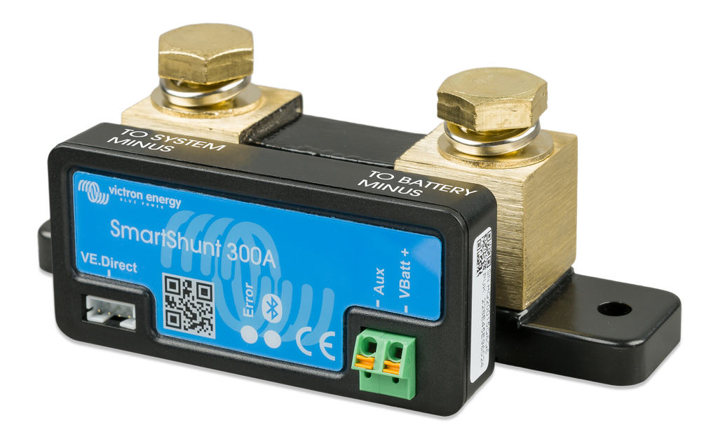 SmartShunt 300A-50mV (left) 