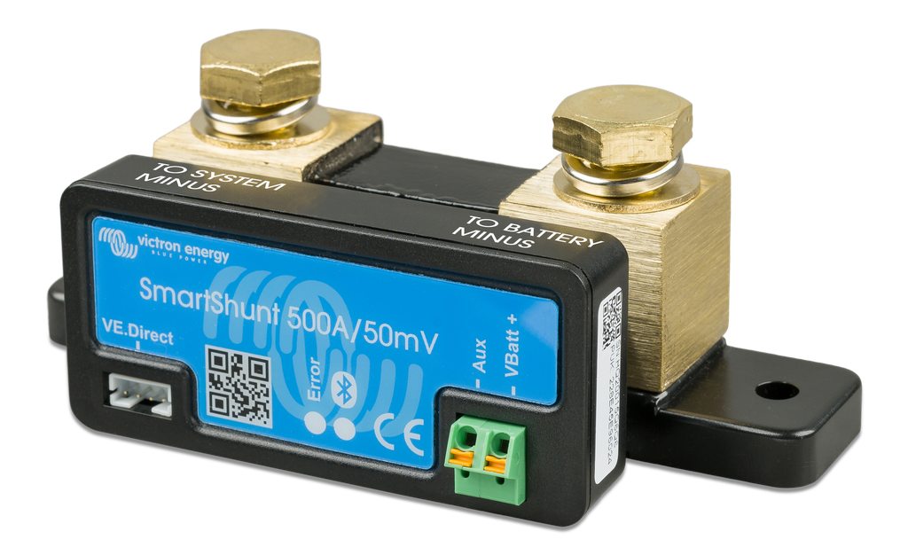 SmartShunt 500A-50mV (left)