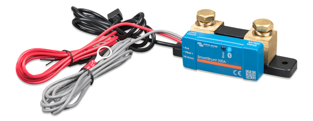 SmartShunt 300A-50mV IP65 (left) 