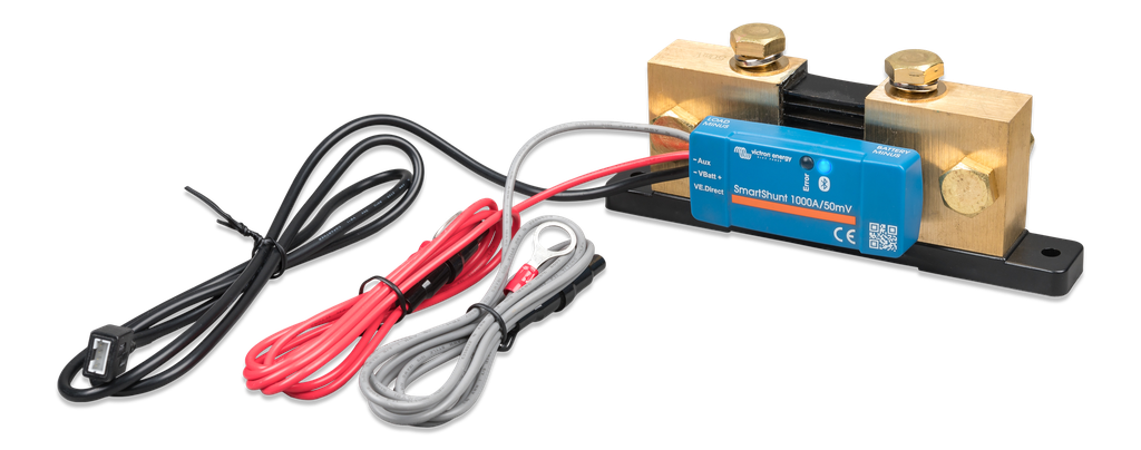 SmartShunt 1000A-50mV IP65 (left) 