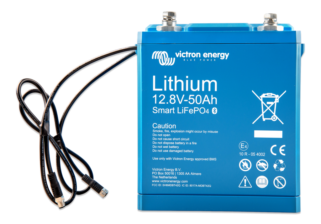 LiFePO4 Battery 12,8V 50Ah Smart (front) 