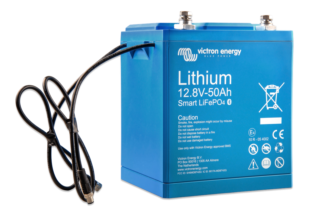 LiFePO4 Battery 12,8V 50Ah Smart (right) 