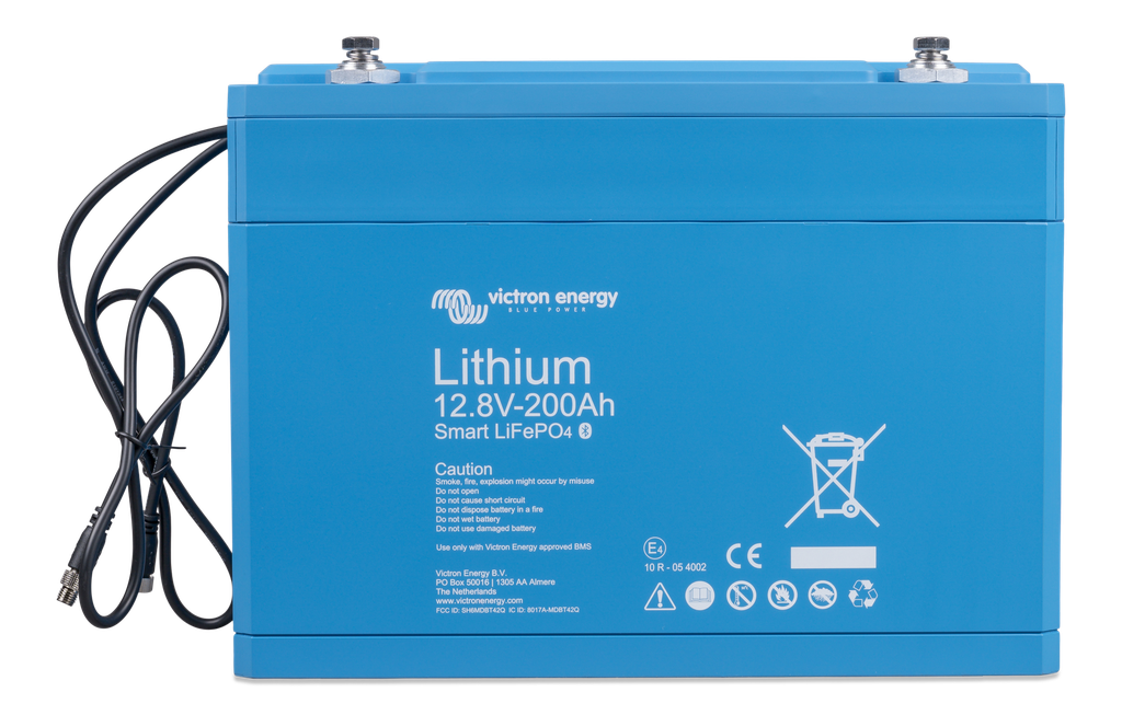 LiFePO4 Battery 12,8V 200Ah Smart (front) 