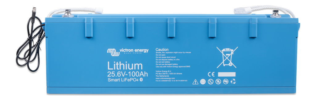 LiFePO4 Battery 25,6V 100Ah Smart (front) 